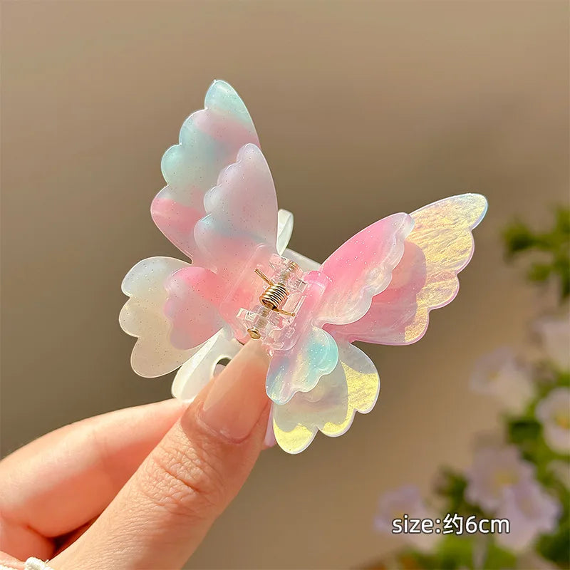 Fairy Butterfly Hair Claw Clip