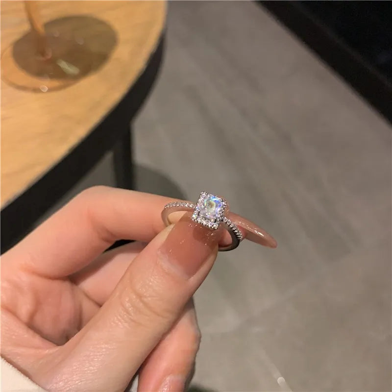 Classic Moissanite Ring