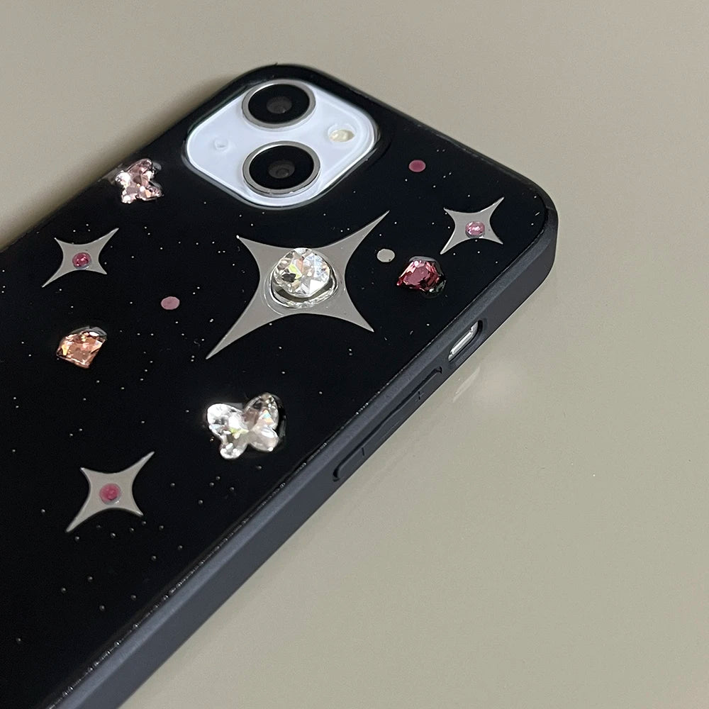 Rhinestone Star iPhone Case