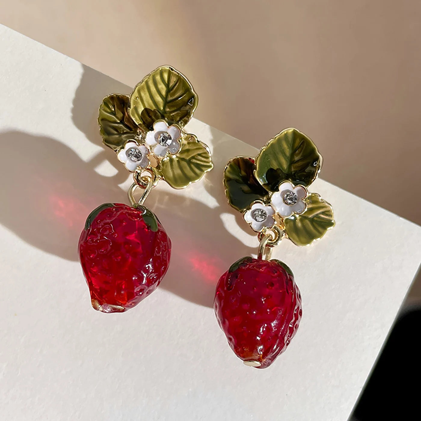 Strawberry Earrings