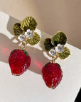 Strawberry Earrings