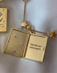 You're My Soulmate Locket Necklace