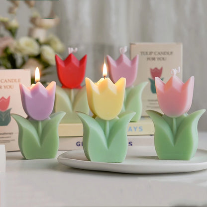 Scented Tulip Candles