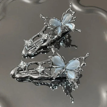 Metal Butterfly Hairpin