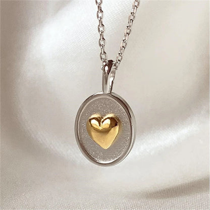 Love Oval Necklace