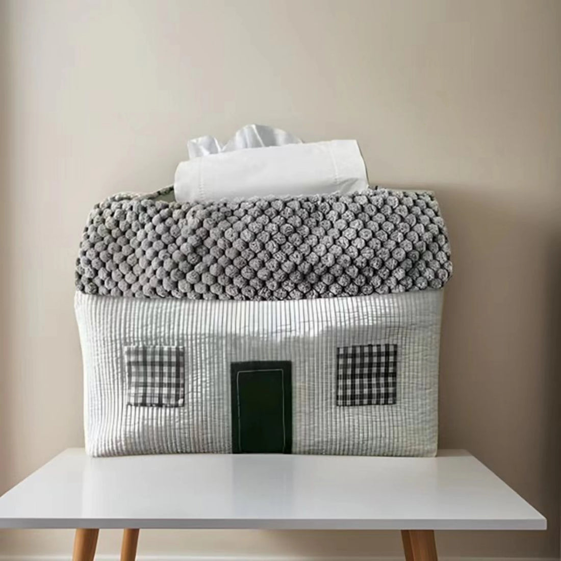 House Fabric Tissue Box