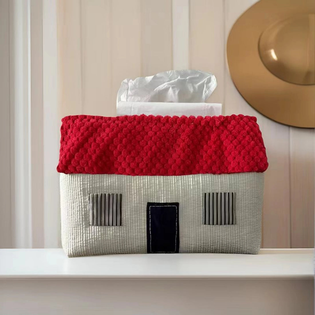 House Fabric Tissue Box