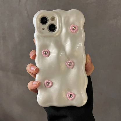 Heart Wave iPhone Case