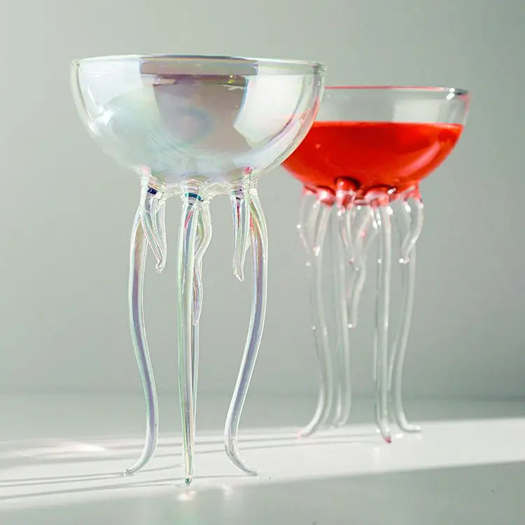 Jellyfish Shaped Cocktail Glass