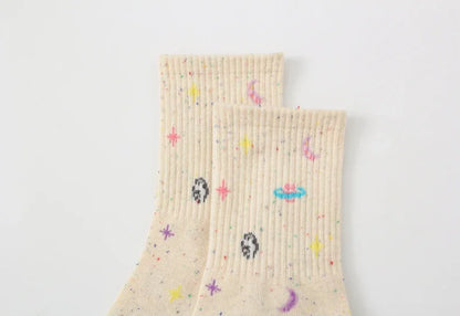 Cosmic Cotton Socks