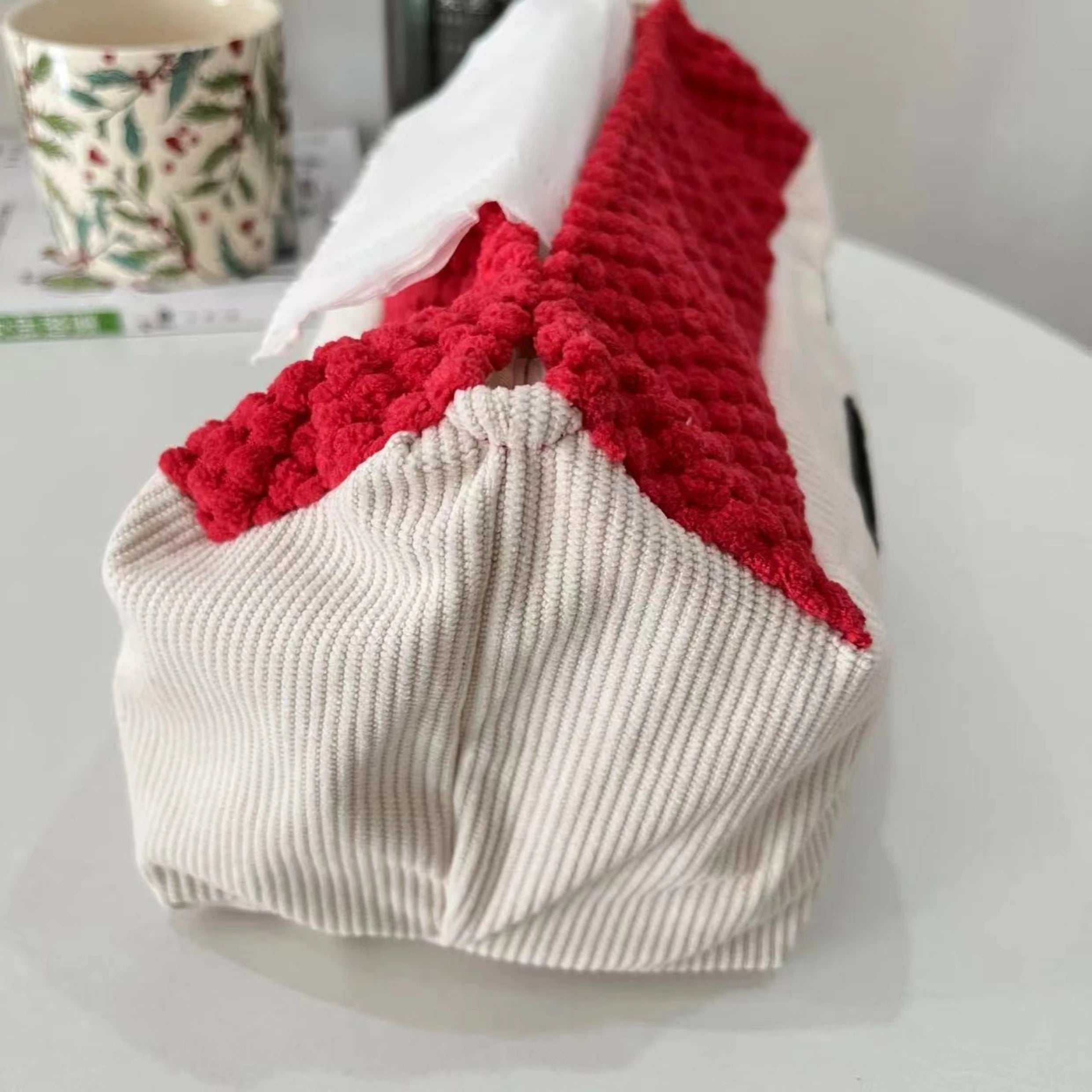 House Fabric Tissue Box