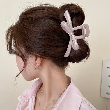 Bow Hair Claw Clip