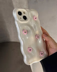 Heart Wave iPhone Case