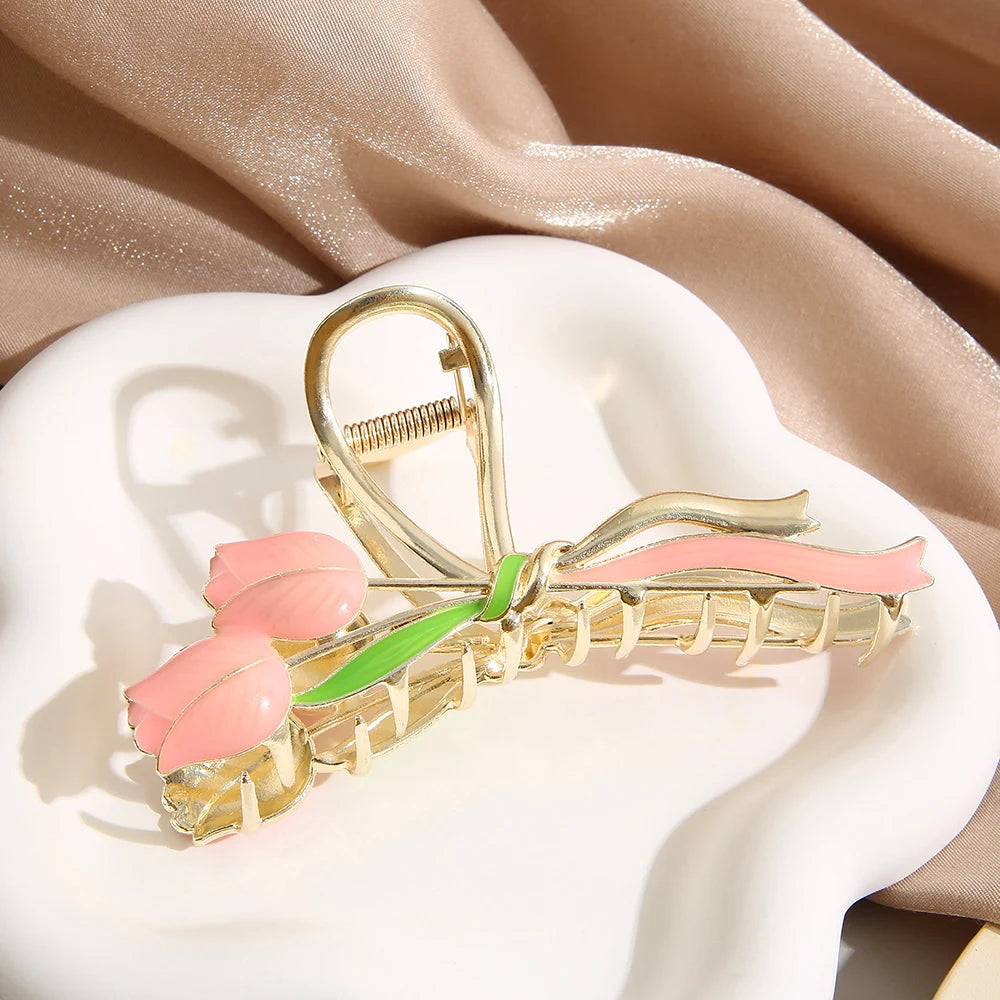 Tulip Hair Claw Clip