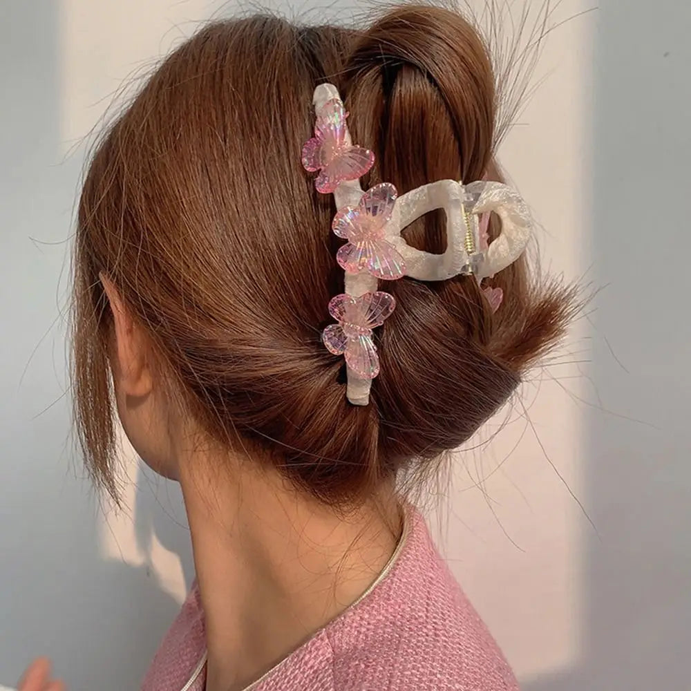 Butterfly Hair Claw Clip