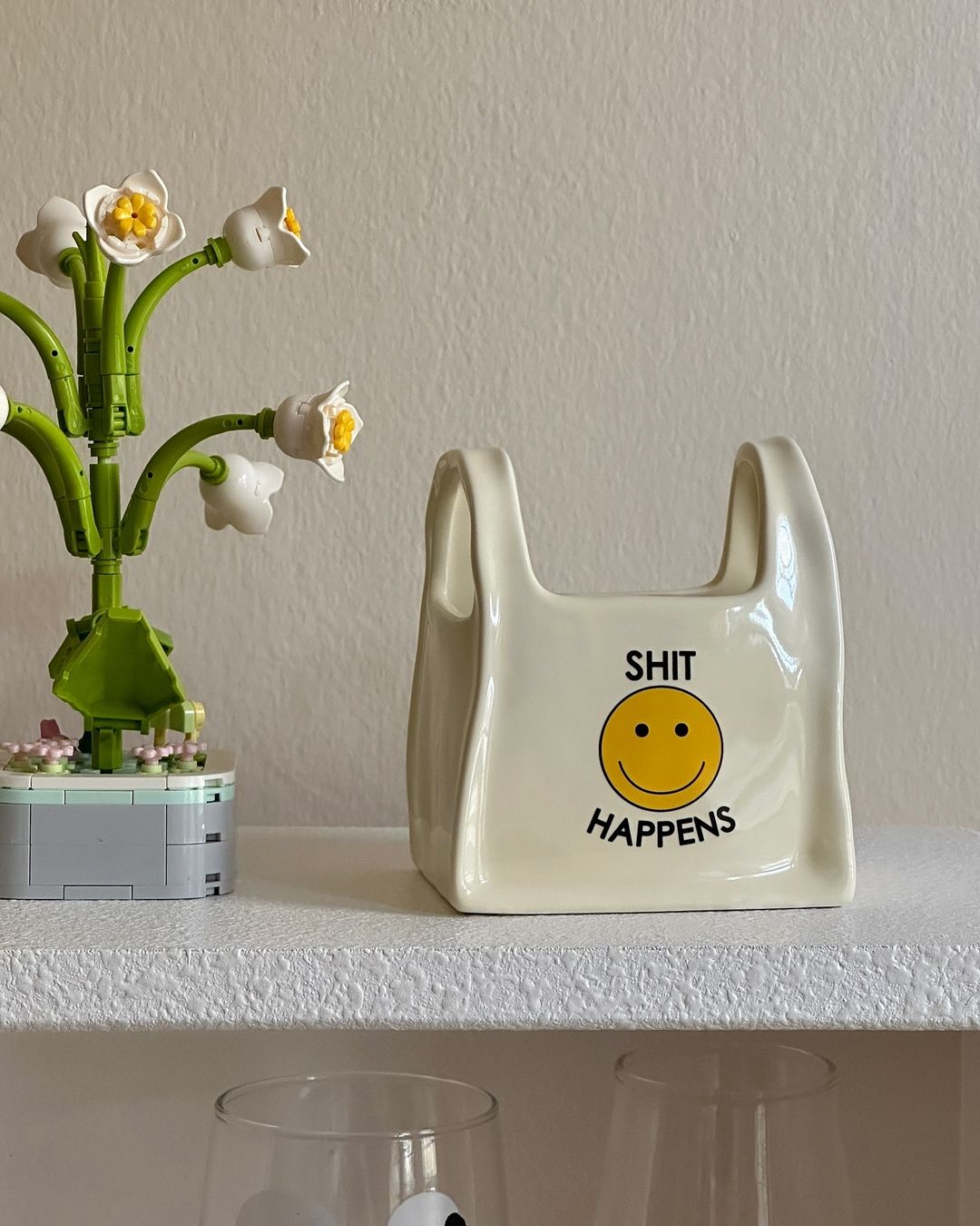 Sh*t Happens Vase