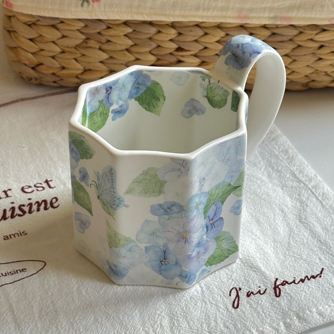 Flower Ceramic Mugs