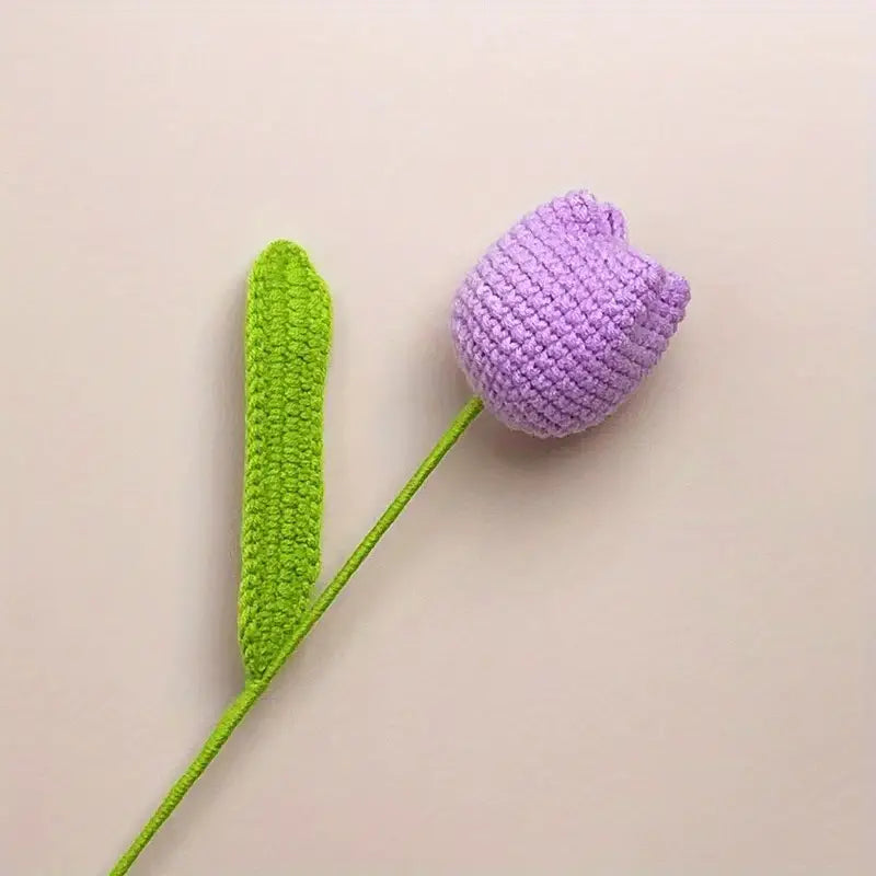 Handmade Crochet Tulips