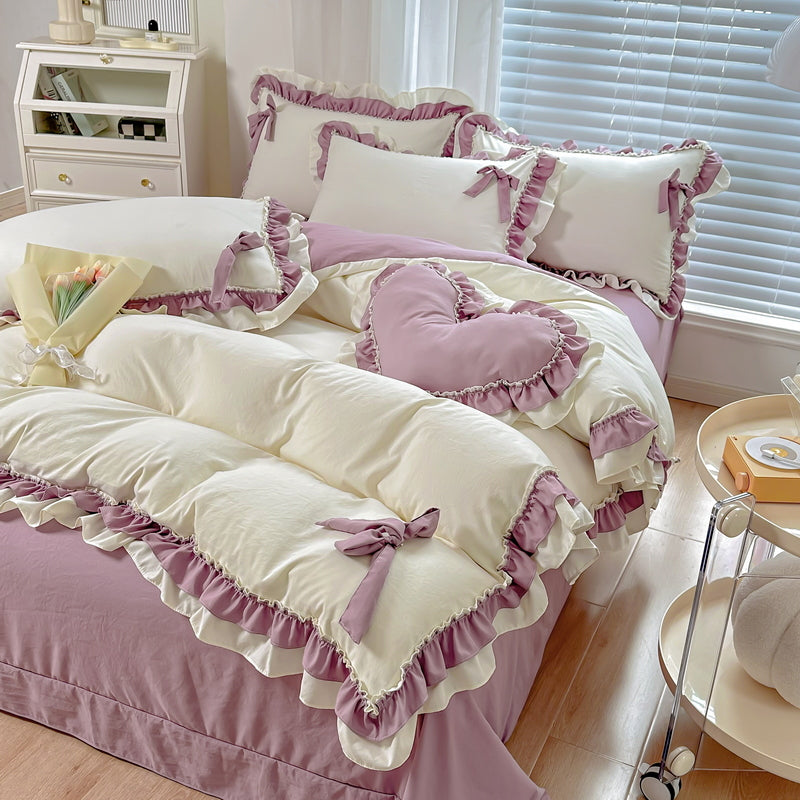 Bowknot Lace Bedsheets