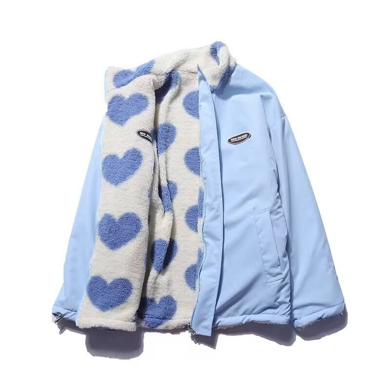 Love Fleece Reversible Coat