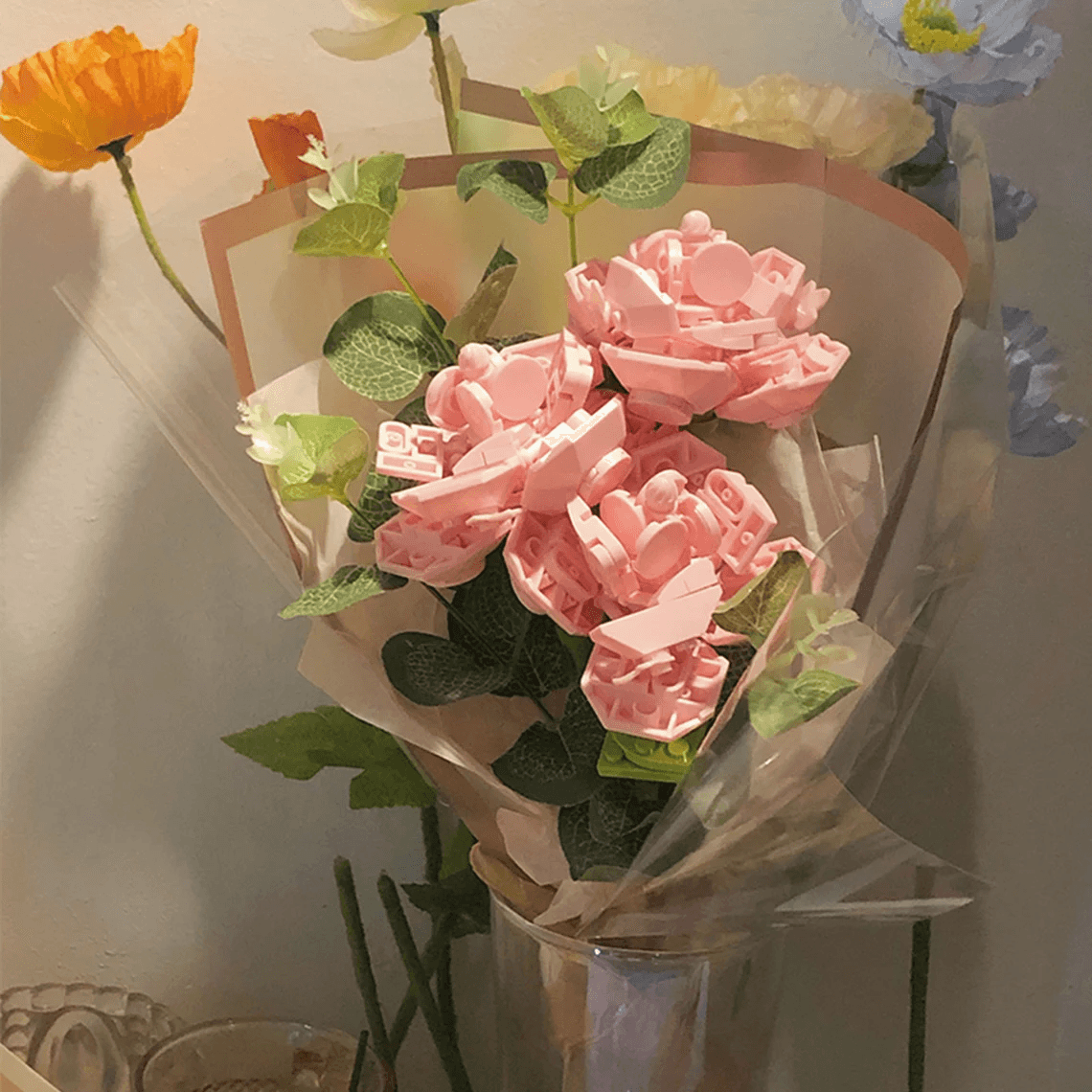 Roses Building Blocks DIY – Creme Cloud
