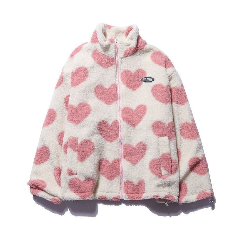 Love Fleece Reversible Coat