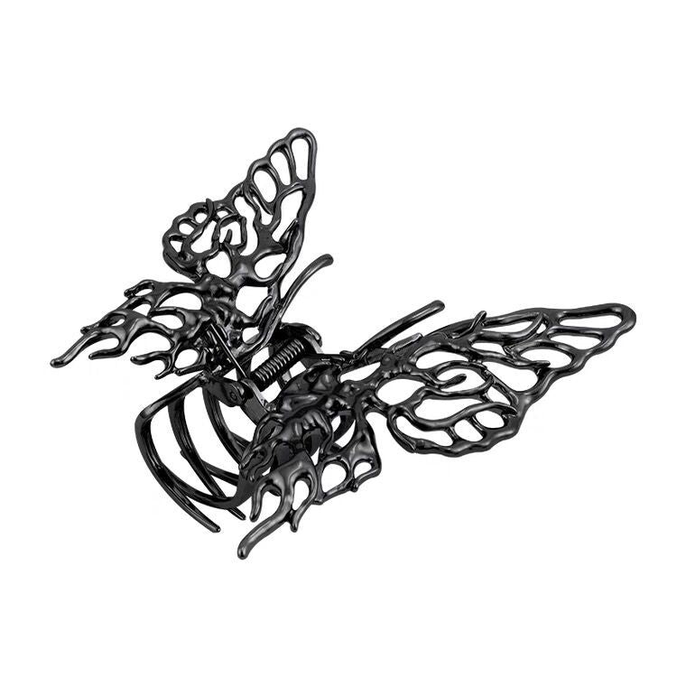 Metallic Butterfly Hair Clip