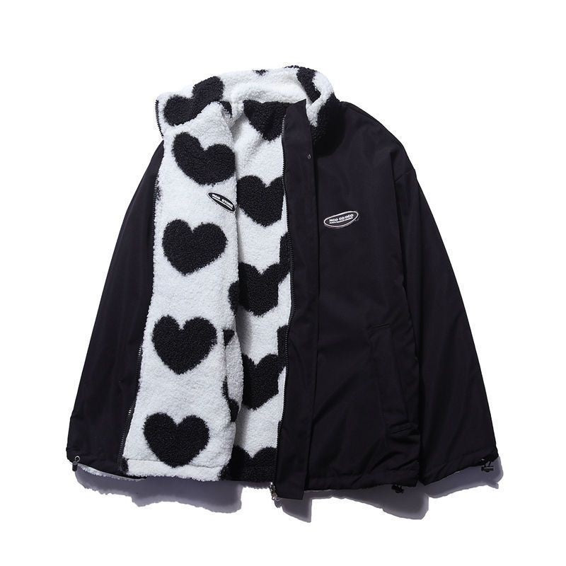 Love Fleece Reversible Coat