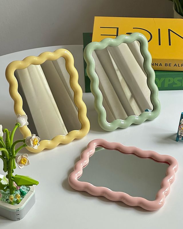 Wavy Frame Mirrors