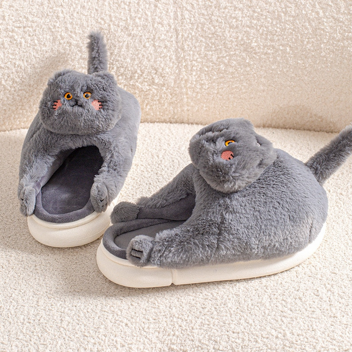 Cat Hug Slippers