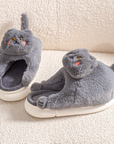 Cat Hug Slippers