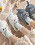 Cat Hug Slippers