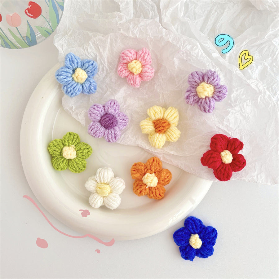 Handmade Crochet Flower Brooch