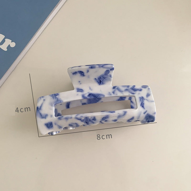 Vintage Porcelain Hair Claw
