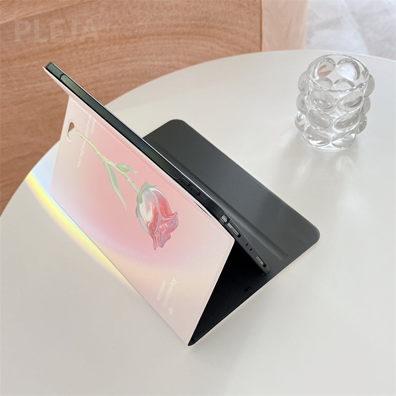 Gradient Flower For iPad Case