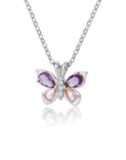 Crystal Butterfly Necklace