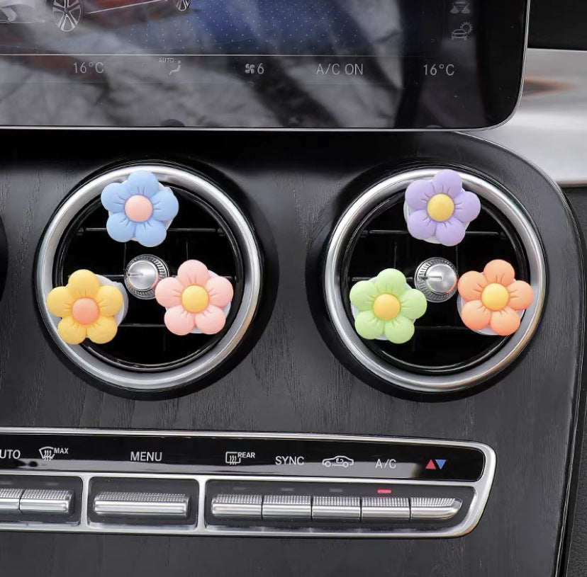 Mini Flower Car Fragrance Diffuser