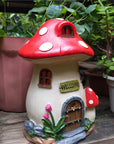 Mushroom House Solar Lamp