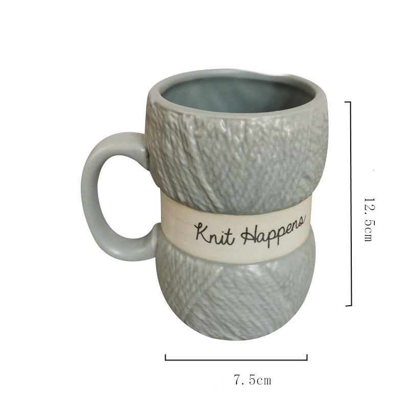 Wool Ceramic Mugs