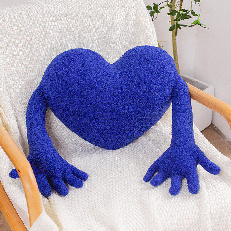 Plush Heart Shaped Pillow