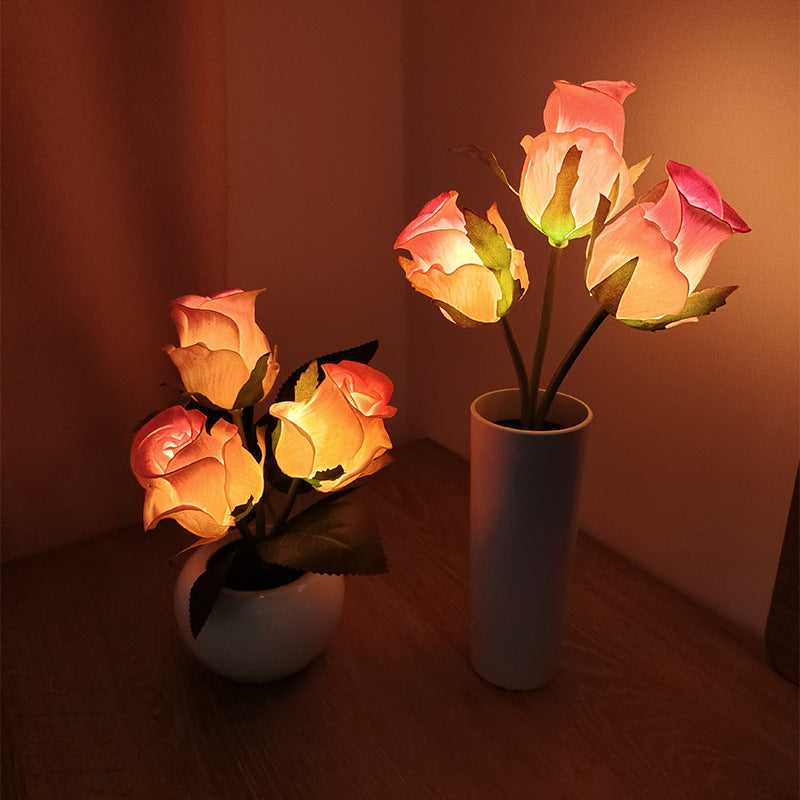 Rose Pot Lamp