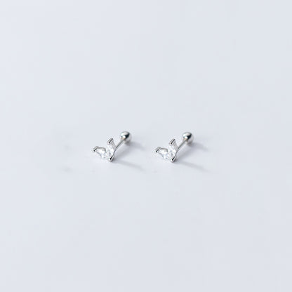 Dainty Butterfly Stud Earrings