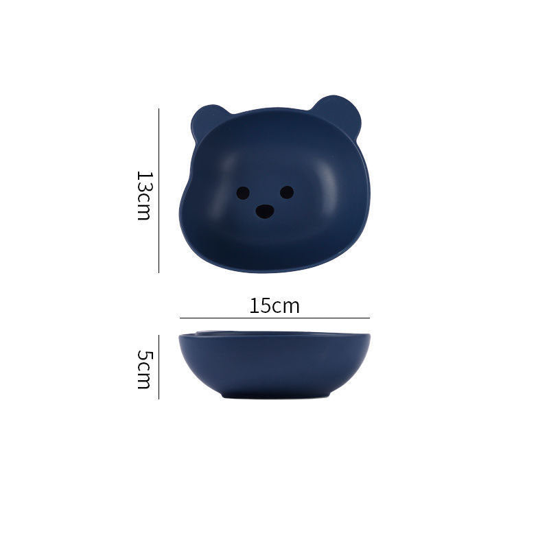 Bear Bowl and Plate