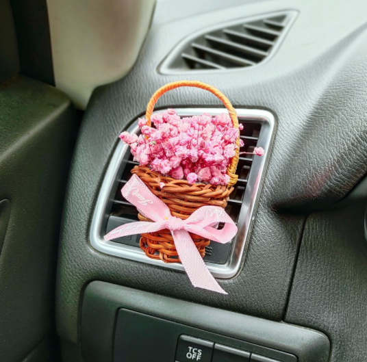 Flower Basket Car Fragrance Diffuser