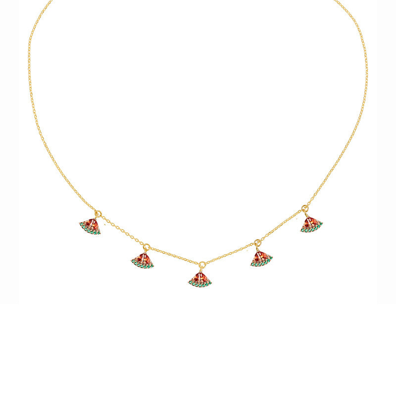 Tropical Fruit Clavicle Choker