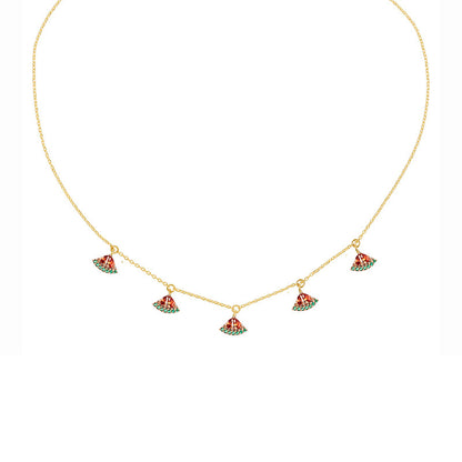 Tropical Fruit Clavicle Choker