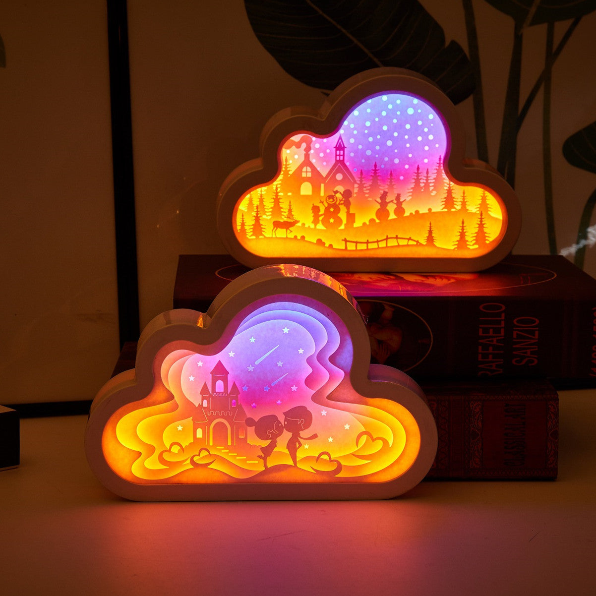 Cloud 3D Paper Lamp