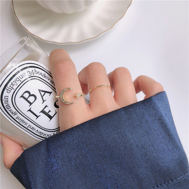 3Pcs Minimal Ring Set