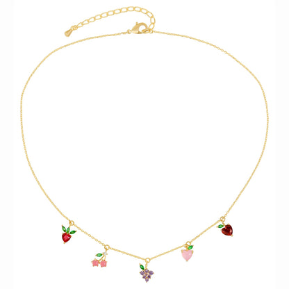 Tropical Fruit Clavicle Choker