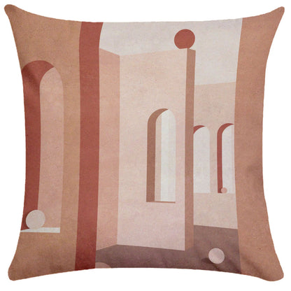 Geometric Building Pillowcase